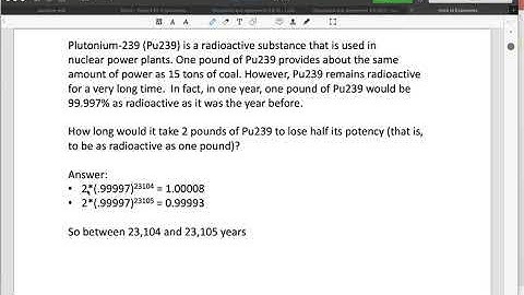 Section 3.1 -video 1: intro to exponentials