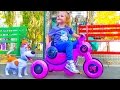 Видео про Макса на детской площадке в парке развлечени