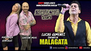 Lucas Gimenez Cantante De Malagata Entrevista Y Canciones En Setenta Treinta Con Gastón Mexs Por Imt