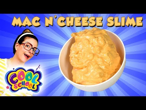 Mac and Cheese Slime DIY! How to DIY Crunchy Slime Recipe! | Arts and ...