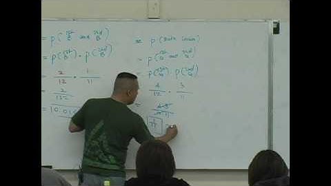 Daniel Judge- Statistics Lecture 7 (part 2)