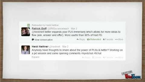 Building a Professional Learning Network with Twitter