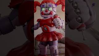 Circus Baby is in my room 😳 #fnaf #fivenightsatfreddys #blender3d #circusbaby