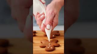 Decorating Ginger Bread Man shorts gingerbreadman