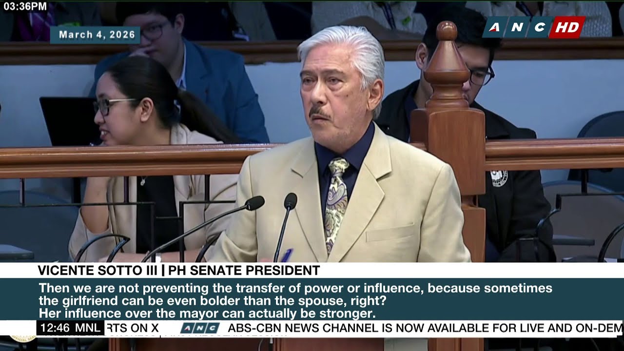 Sotto warns of possible ‘loopholes’ in anti-dynasty bill when it comes to extramarital partners