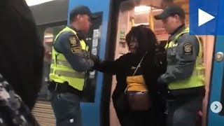 Pregnant Black Woman 'Without Ticket' Dragged Off Train By Guards