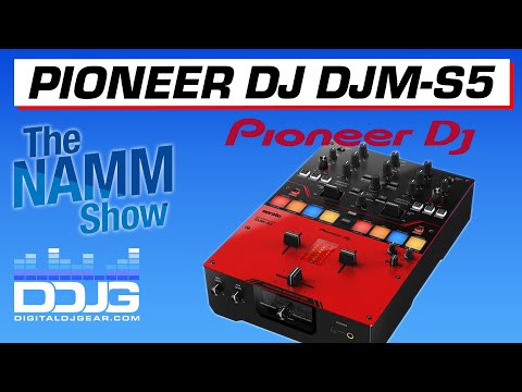 Pioneer DJ DJM-S5 2-channel Mixer for Serato DJ