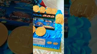 Mega 888 Cake Decoration