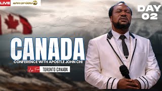CANADA CONFERENCE BROADCAST WITH APOSTLE JOHN CHI DAY 2 (11-05-2024)