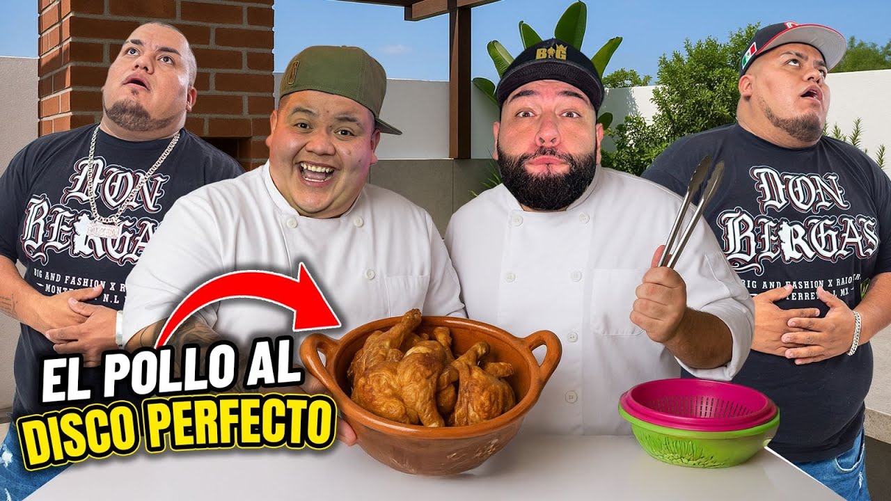 PREPARAMOS la MEJOR RECETA 🤤 de pollo al disco con los PANTERA 🤩 - La Marraniza