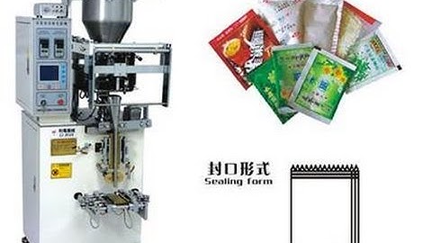 Auto Back Sealed Popcorn VFFS Machine Intermittent Motion Vertical Pouch Packing Machine with Bucket