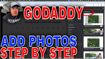 ✅  How To Add Images And Photos To GoDaddy Website Builder🔴