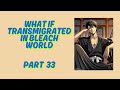 What If Transmigrated In Bleach World Part 33