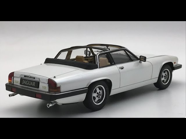 Finished Work : Hasegawa 1/24 Jaguar XJ-SC V12 Cabriolet - YouTube