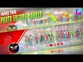 How To Make A Professional Banner For Photo Editing Channel - SK Kanno Creation