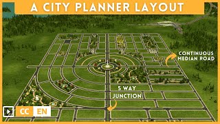 HOW TO BUILD a layout like a City Planner | Cities Skylines Layout Ideas | PR