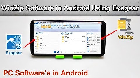 How to Install & Run WinZip PC Software in Android phone Using Exagear Windows Emulator. PC Software