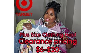 Target Plus Size Clothing Haul $6-$20