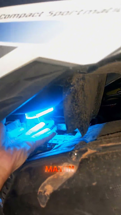Lampu kolong motor tanpa kabel