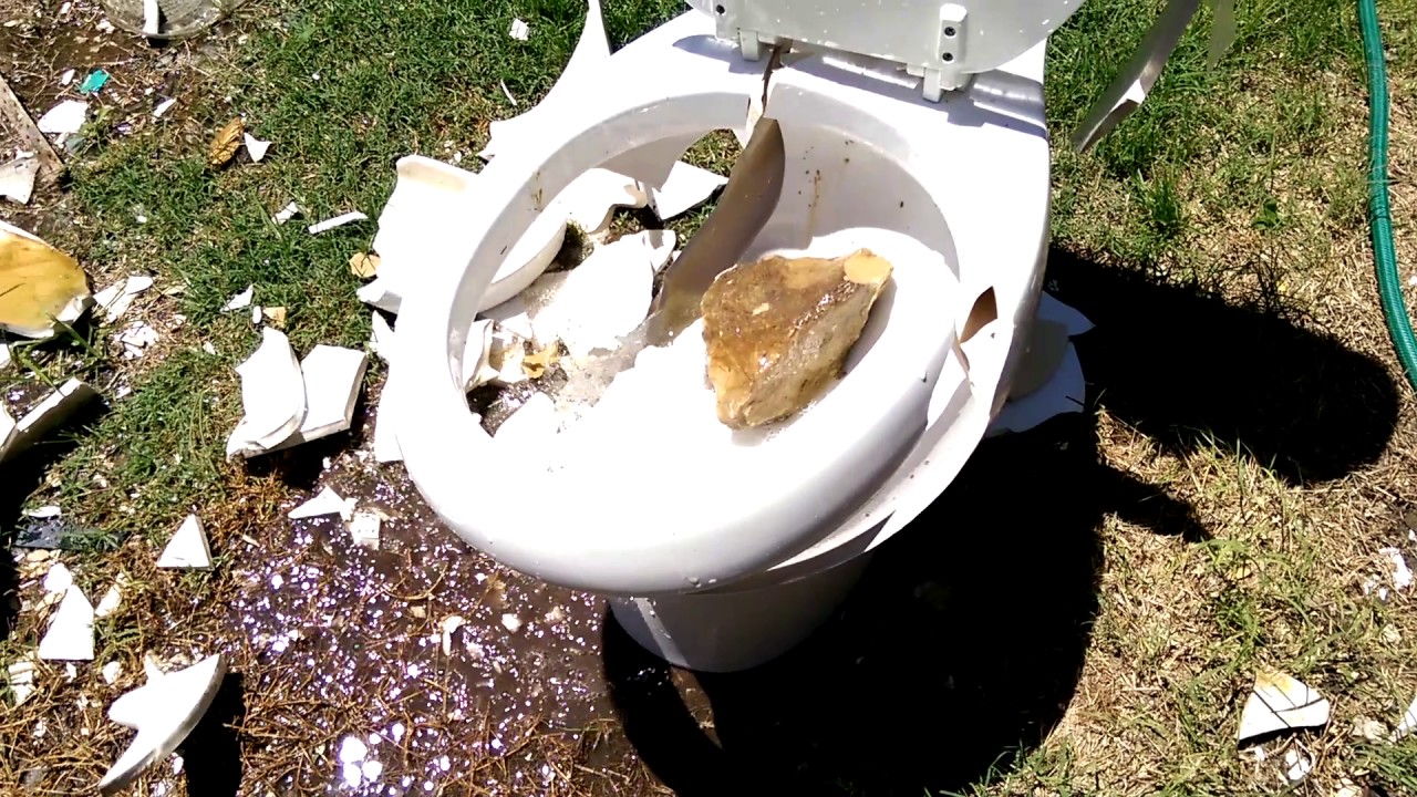 Demolition of the POS Glacier Bay Toilet