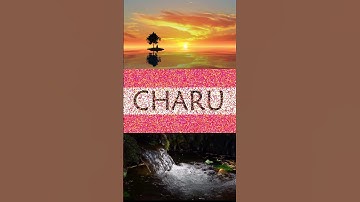 💦🔵 CHARU | CHARU Status 🟡☀️