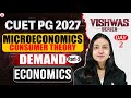 CUET PG Economics 2027 | Microeconomics Consumer Theory | Demand Part 2 | Complete Preparation