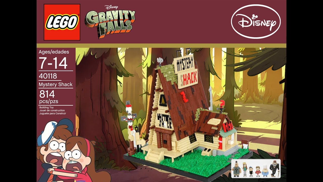 lego gravity falls mystery shack