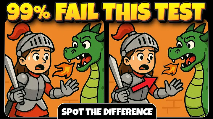 Find The Difference : Visual Master Test (Only 1 in 10 Can Win)