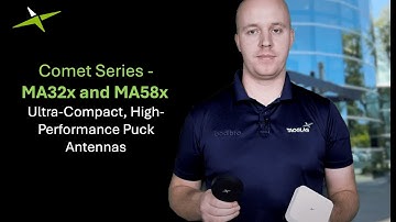 Comet Series | Ultra-Compact Puck Antennas for 5G, GNSS, Wi-Fi® & Bluetooth® in Harsh Environments