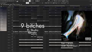 Ken Carson - 9 b*tches (with ApolloRed1 ) | FL Studio Remake