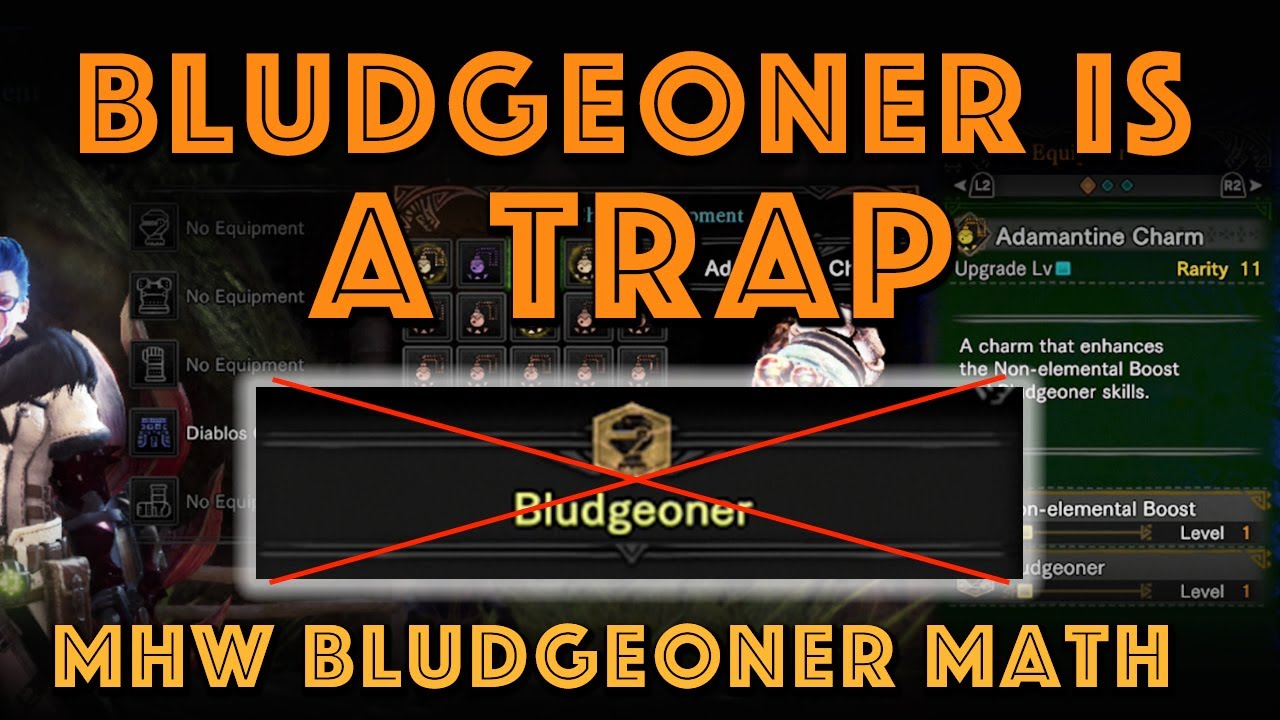 БЛАДЖОНЕР — ЭТО ЛОВУШКА! Математика дубинки MHW Iceborne