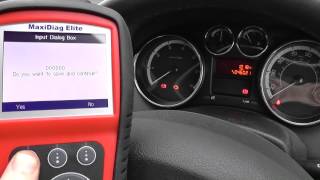 Autel MD Series Removes An Engine Warning Light