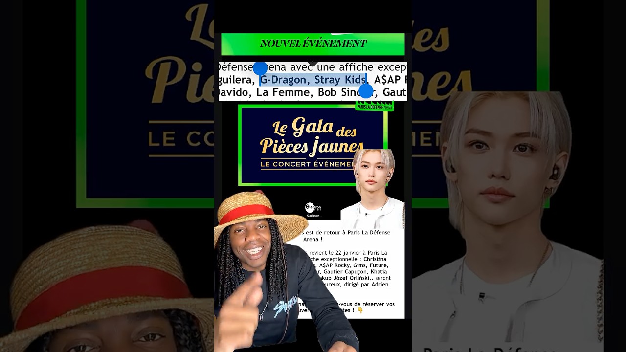 Qui va aller voir Stray Kids G dragon Gala des pieces Jaunes ? Tokyo Dave  Felix Gdragon