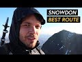 Best hiking route up Snowdon Summit - Trekking the Watkin path