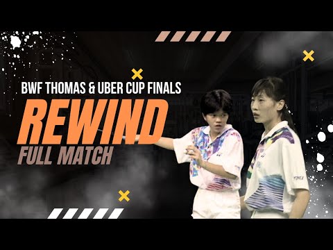 Uber Cup Rewind: Mia Audina (INA) vs Zhang Ning (CHN)