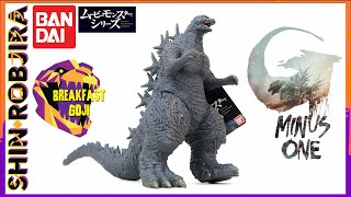 Bandai Movie Monster Series: Godzilla Minus One - Godzilla (2023) | Figure Review