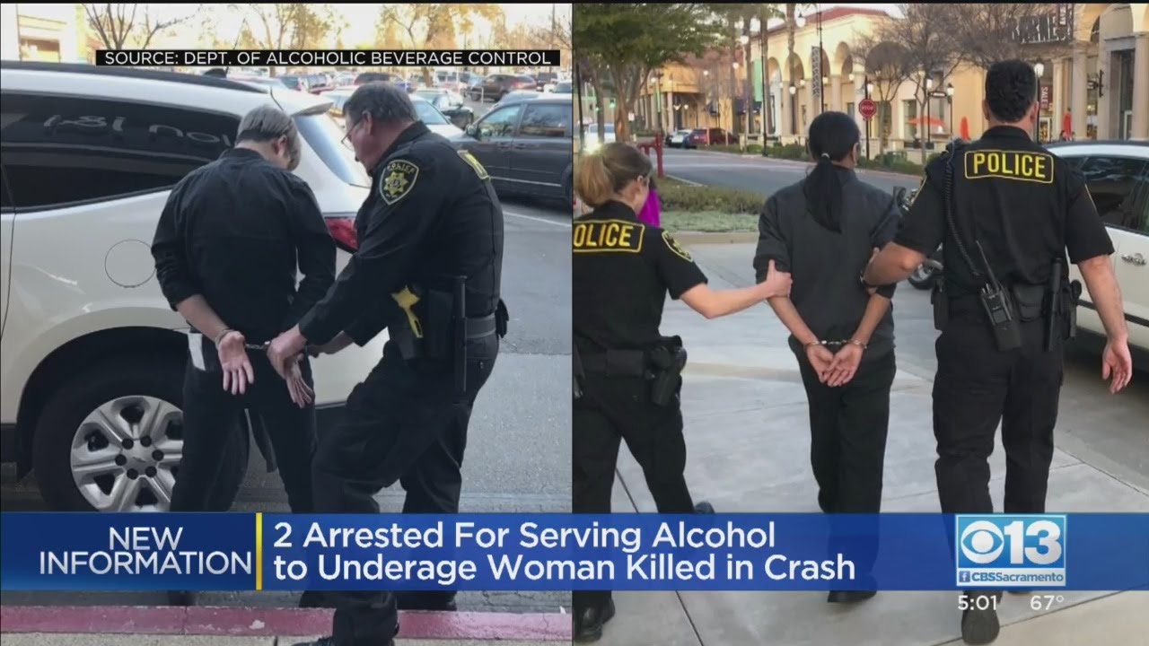 2 Arrested For Serving Alcohol To Underage Woman Killed In Crash - YouTube
