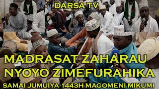 Bingwa Omar Baggo Na Ahmad Kionzi /Nyoyo Zimefurahika / Madrasat Zaharau/ Samai Jumuiya 1443H