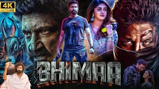 Bhimaa Telugu Full Movie 2024 | Gopichand | Malvika Sharma | Priya Bhavani Shankar | Review HD