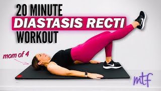 Heal DIASTASIS RECTI Fast! 20 MIN Postpartum Core Workout for Moms