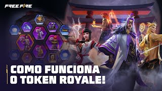 ENTENDA COMO FUNCIONA O TOKEN ROYALE NO FREE FIRE! | Garena Free Fire