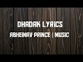 Dhadak Lyrics AM Creation 