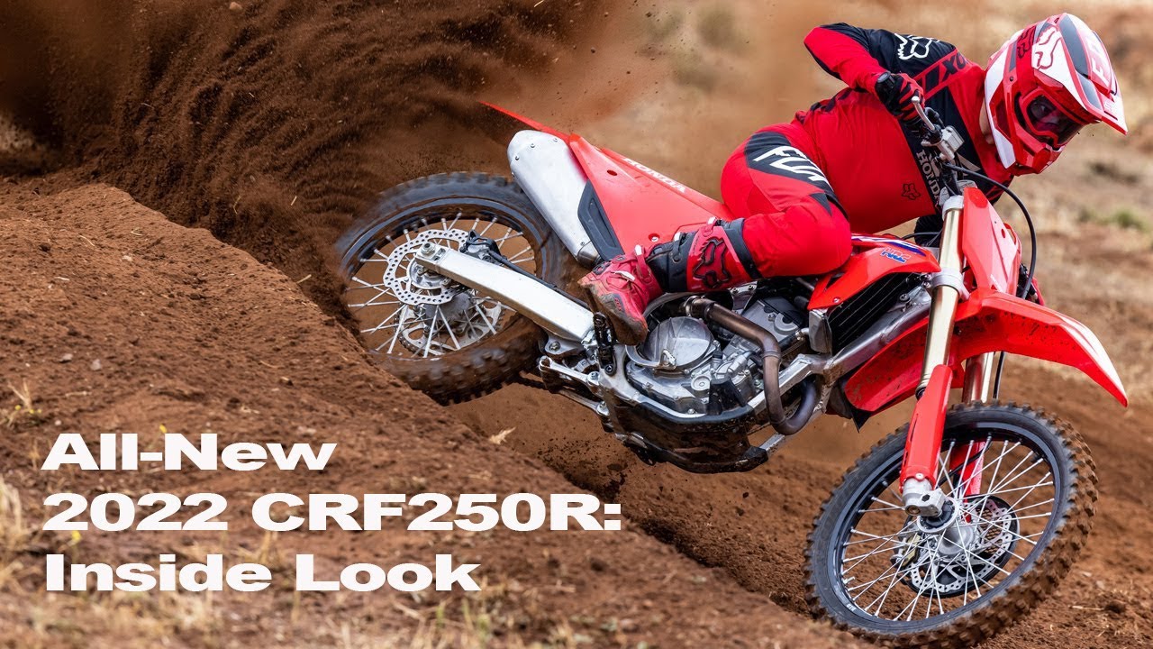 Inside Look! All New 2022 CRF250R