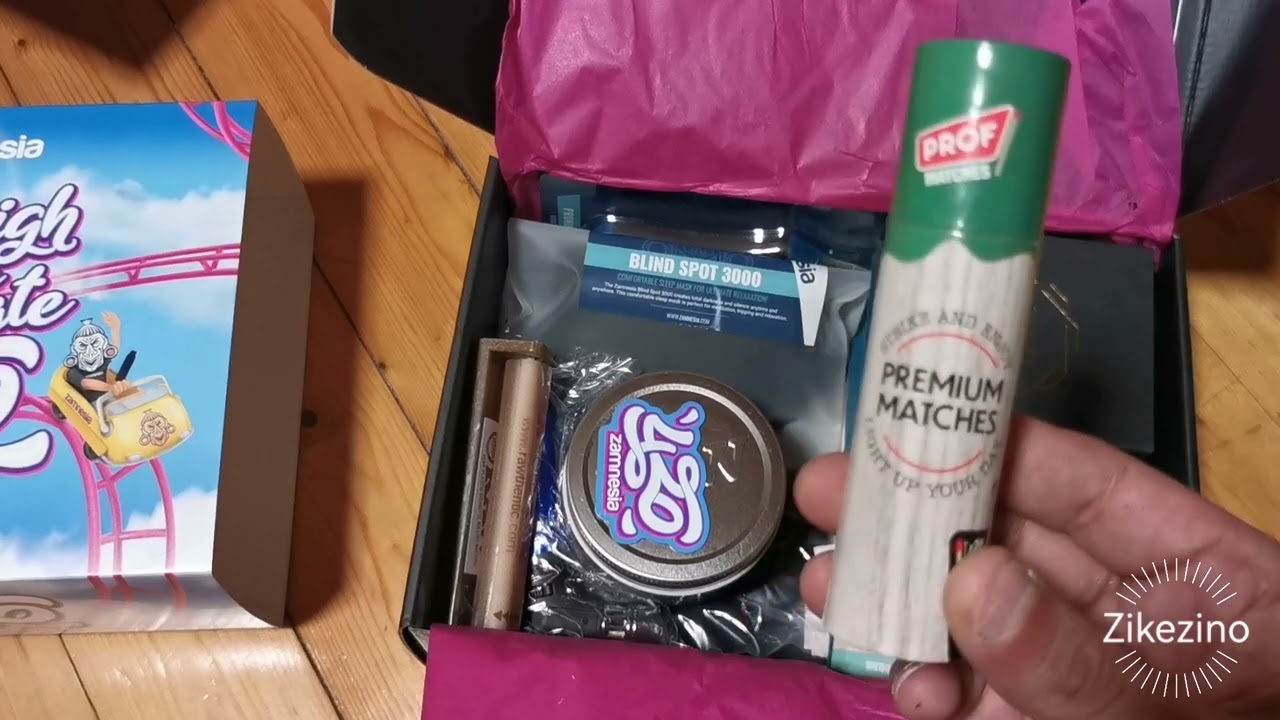 unboxing Mystery box Zamnesia 420