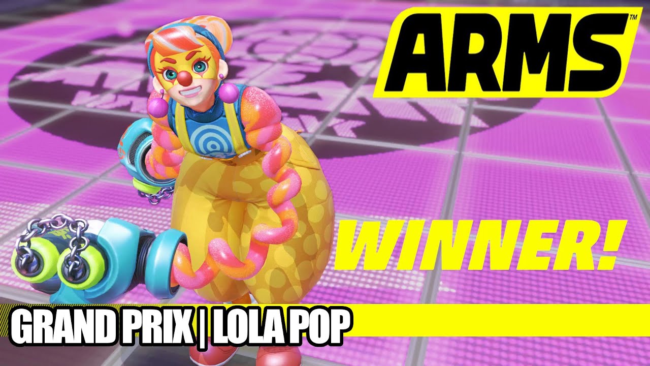 Arms - Grand Prix | Lola Pop "The Sucker Puncher" [Nintendo Switch ...