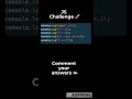 Today's JS Challenge 🚀 #codes #coding #python #javascript #interviewtips