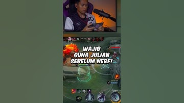 Julian broken build 💀 #mlbb #julian #mobilelegends