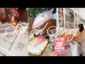 Soft Girl Spring 🌷📖 reading, backyard hangs, picnics, baking & more