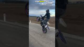 Other Bikers Stunt Vs The Last One! #trolledit #bikes #stunts #trollface #respect