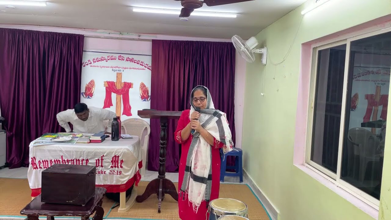 (11-1-26)WITTINESS OF DR SUMATHI GARU IN ZION CHURCH, RAJAM.